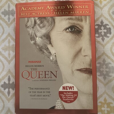 The Queen (DVD, 2007) HELEN MIRREN, NEW WITH SLIPCOVER, OSCAR WINNER
