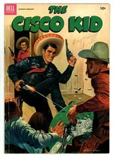 Cisco Kid 13 VG+ (4.5) Dell (1953) 