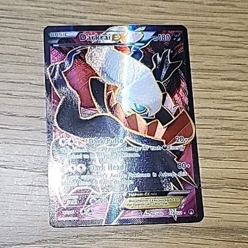 Darkrai EX Full Art 118/122 Breakpoint, Lightly Played