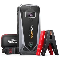 YaberAuto Jump Starter 5000A Peak 21800mAh Battery Jumper Starter Portable (9...