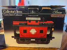 Beam Casey Jones Caboose Train Series Decanter 375 mL Porcelain MW003