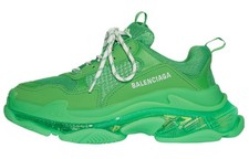 Balenciaga Triple S Sneaker 'Clear Sole - Green' - 544351-W2GA1-3510 Women
