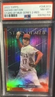 Shohei Ohtani 2022 Topps Stars of MLB Chrome Red Col Match 52/75 seriel PSA 8.5