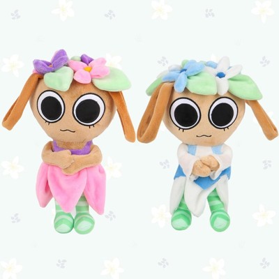 Dandy's World Bassie Cartoon Plush Toys Soft Cute Fairy Dolls Cartoon 26cm--