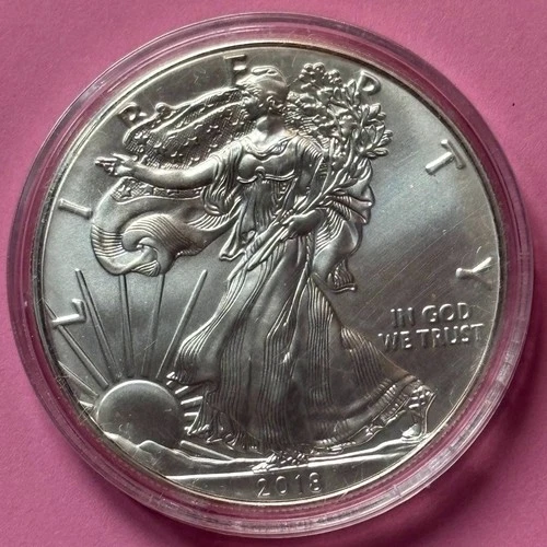 2018 Silver Walking Liberty 1 oz .999 Fine Silver