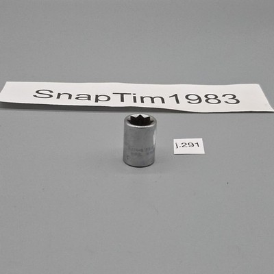 PROTO Tools  5214-S,  7/16in.  3/8 Drive 8pt Socket, USA 