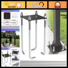 Universal Basketball Hoop Anchor Kit - 7"/9" Ground Anchor for Stability  Suppo
