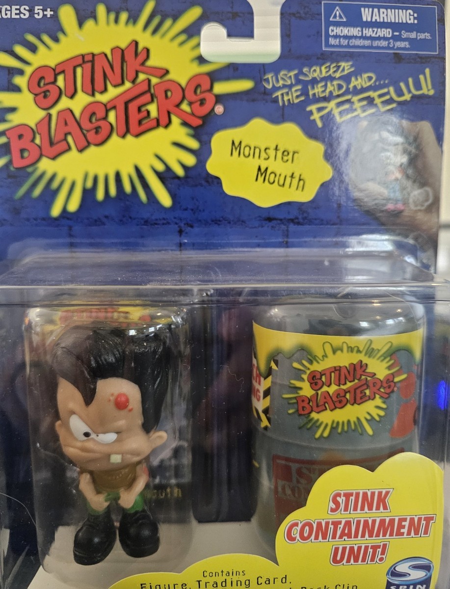 Vintage SPIN MASTER 2003 STINK BLASTERS 