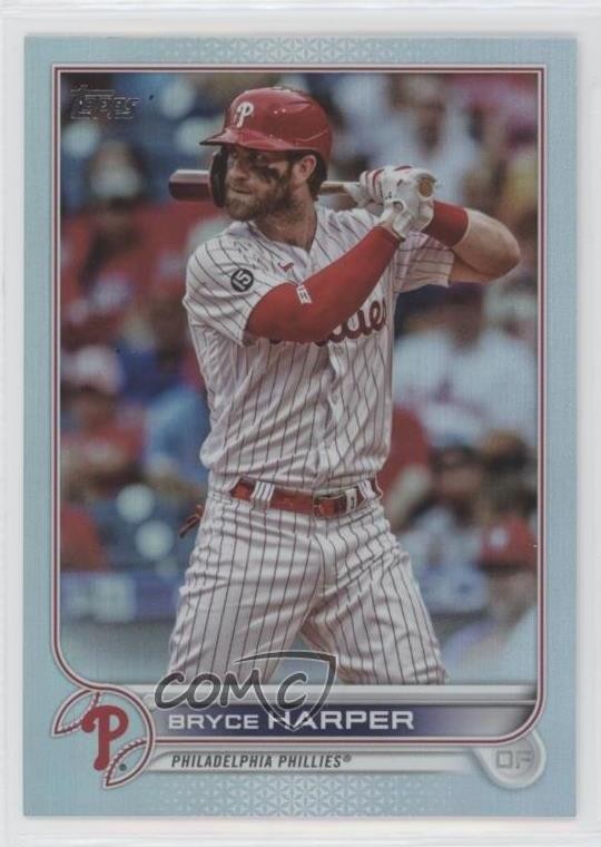 2022 Topps Series 1 Rainbow Foil Bryce Harper #250 12db