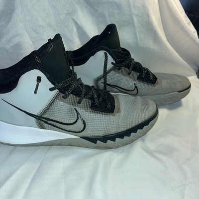 Nike Kyrie Flytrap 4 Mens Size 12 Gray Black Athletic Basketball Shoes Sneakers