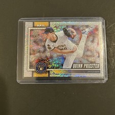 2026 Topps Baseball Series 1 Sand Glitter Foil # 186 Quinn Priester