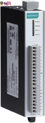 MOXA ioLogik E1242 Remote Ethernet I/O with 4AI, 4DI, 4DIO and 2-Port Switch NEW