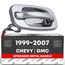 Exterior Door Handle, Passenger Side for Chevrolet Silverado; GMC Sierra - Re...
