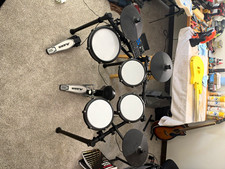 Alesis Nitro Max Electronic Drum Kit w/ Module, Kick Pad  Pedals