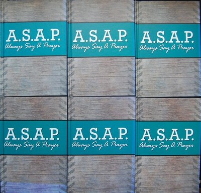 Lot/6 ALWAYS SAY A PRAYER ASAP POCKET BOOK PRAYER JOURNAL Christian Faith