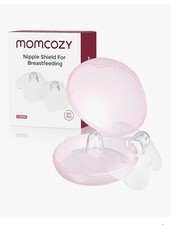 NEW SEALED Momcozy Floral Contact Nipple Shield for Breastfeeding Flat 17mm 2pcs