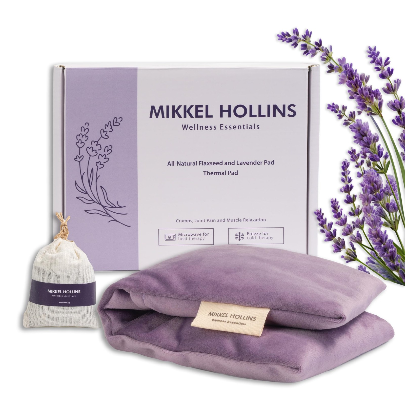 With Flaxseed And Lavender For Back, Neck, Shoulder, Jo...