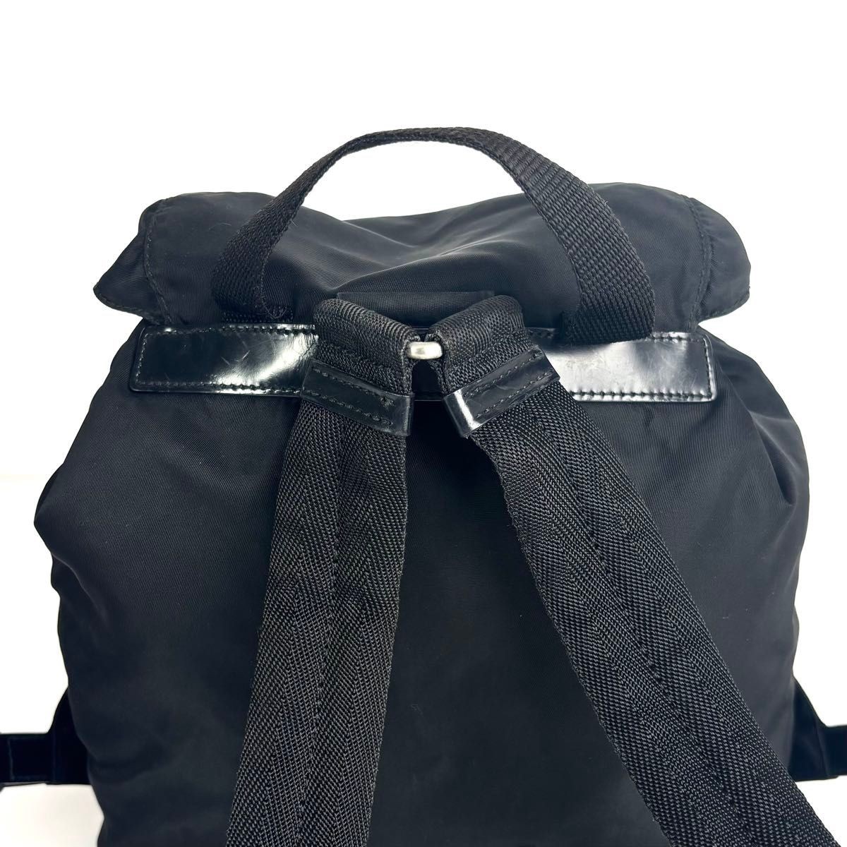 Excellent condition PRADA backpack drawstring tri… - image 6