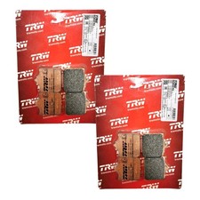 2x Rennsport Bremsbeläge vorne für BMW S 10...