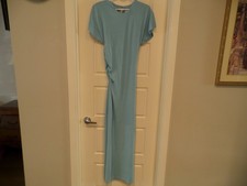 New Latest VIKTORIA & WOODS  Daytona Dress in Aquamarine long dress, sz S, $300!