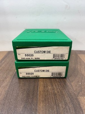 RCBS 243-444 Custom Case Forming Die Set w/ Full Length Sizing Die Wildcat