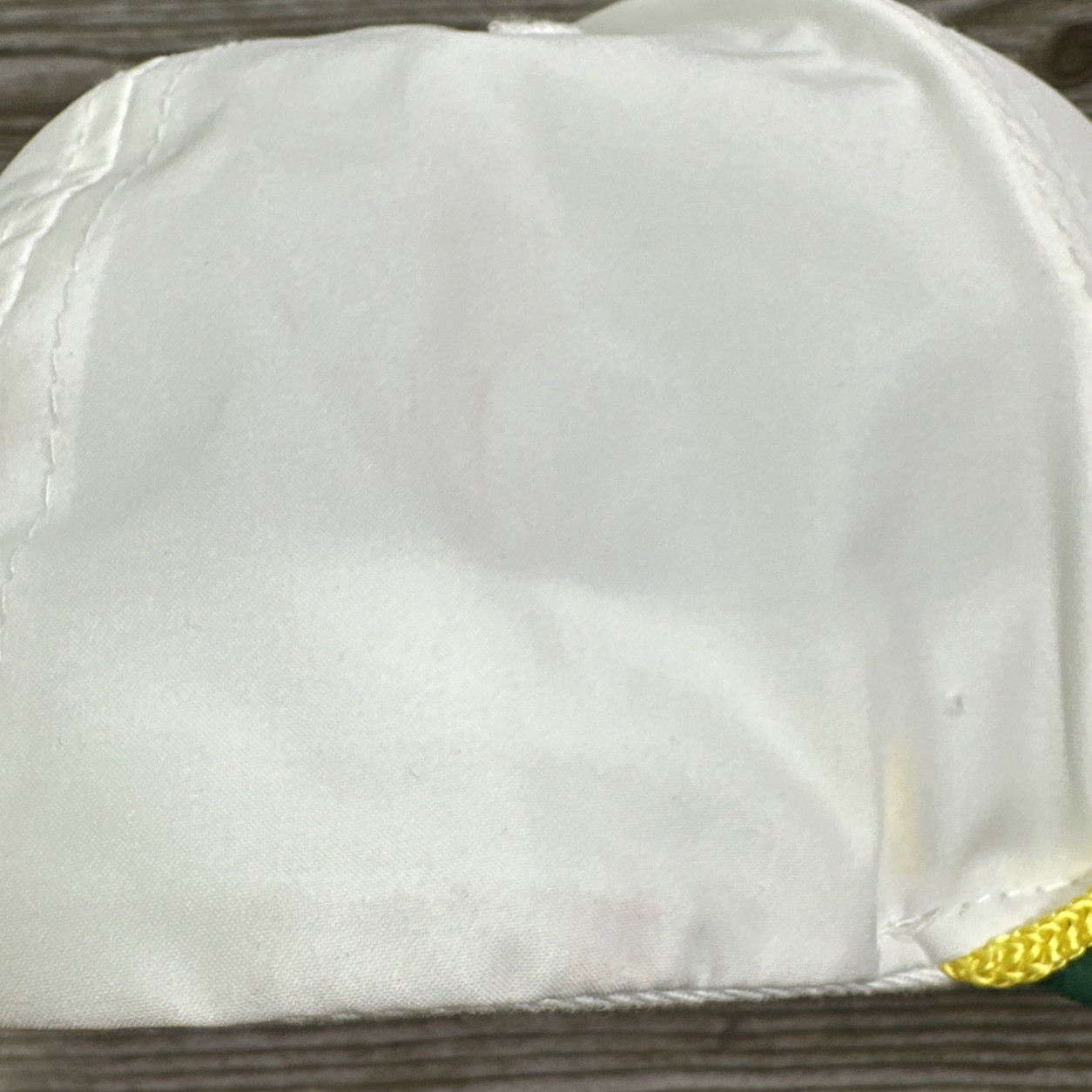 Redvanly Red Flag Green White Adjustable Back Embroidered Logo Rope Golf Hat Cap