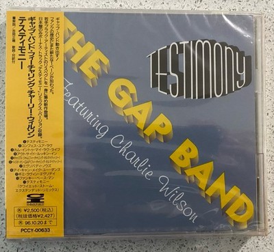 The Gap Band   Testimony (CD) JAPAN OBI PCCY-00633 NEW & Sealed RARE Promo **