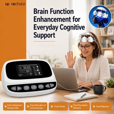 r.T.M.S Brain Wellness Device 8 Fixed Frequencies Stress Sleep Anxiety Relief