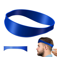 DIY Home Haircuts Curved Headband Silicone Neckline Shaving Template and Hair Cu
