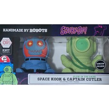Space Kook & Captain Cutler (Glow in the Dark) - Handmade by Robots