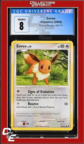 Eevee graded CGC 8 for sale on eBay