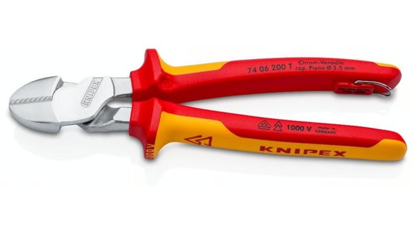 Szczypce TnąCe Boczne VDE O ZwięKszonym PrzełOżEniu 200Mm Knipex-image