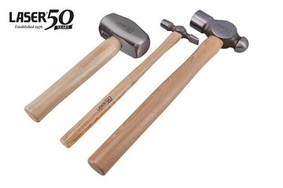 Laser Tools Mechanikerhammer-Set 3-teilig 50th Anniversary 9279 Ball Pein