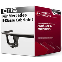 für Mercedes E-Klasse Cabriolet Typ A207 (Oris) AnhäNgerkupplung Starr Neu