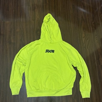 Golf Wang Igor Hoodie Mens X-Large Yellow Tyler the Creator Album