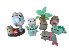 Pusheen Cat Vinyl Figures 1 Plush Lot, 2018 Funko Exclusives