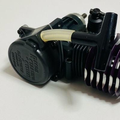 O.S. MAX 12CV-RX Limited Edition Purple Head RC Engine – Rare 10C