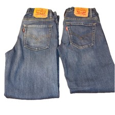 Boys Levi's 511 Jean Lot of Two Size 12 Reg 26 x 27 Adjustable Waist, Stretch