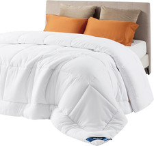 Comforter Duvet Insert - Quilted Comforters Queen Size, All Season Duvet, Gentle