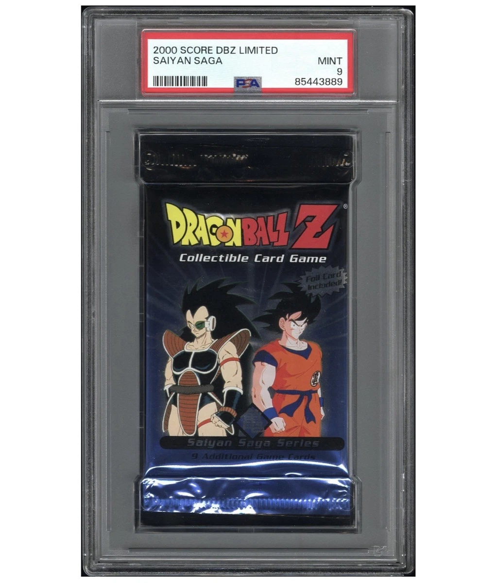 Dragon Ball Z TCG Sealed Collectible Card Game Packs in English
