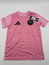 NWT Adidas Messi Inter Miami Shirt #10 True Pink - Youth Small - MLS  JJ2597