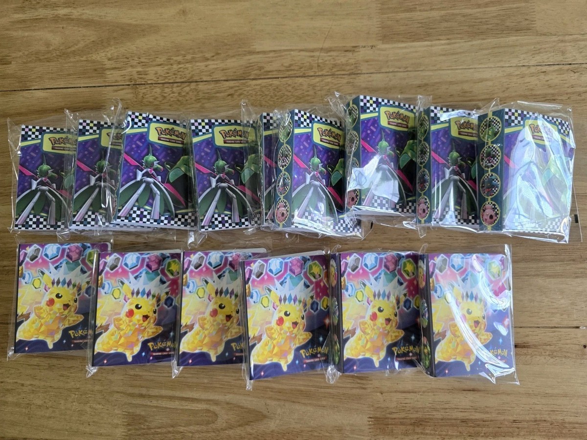 Pokemon TCG Lot Of 15 Mini Binder Portfolio Surging Sparks Pikachu 2024  Sealed | eBay