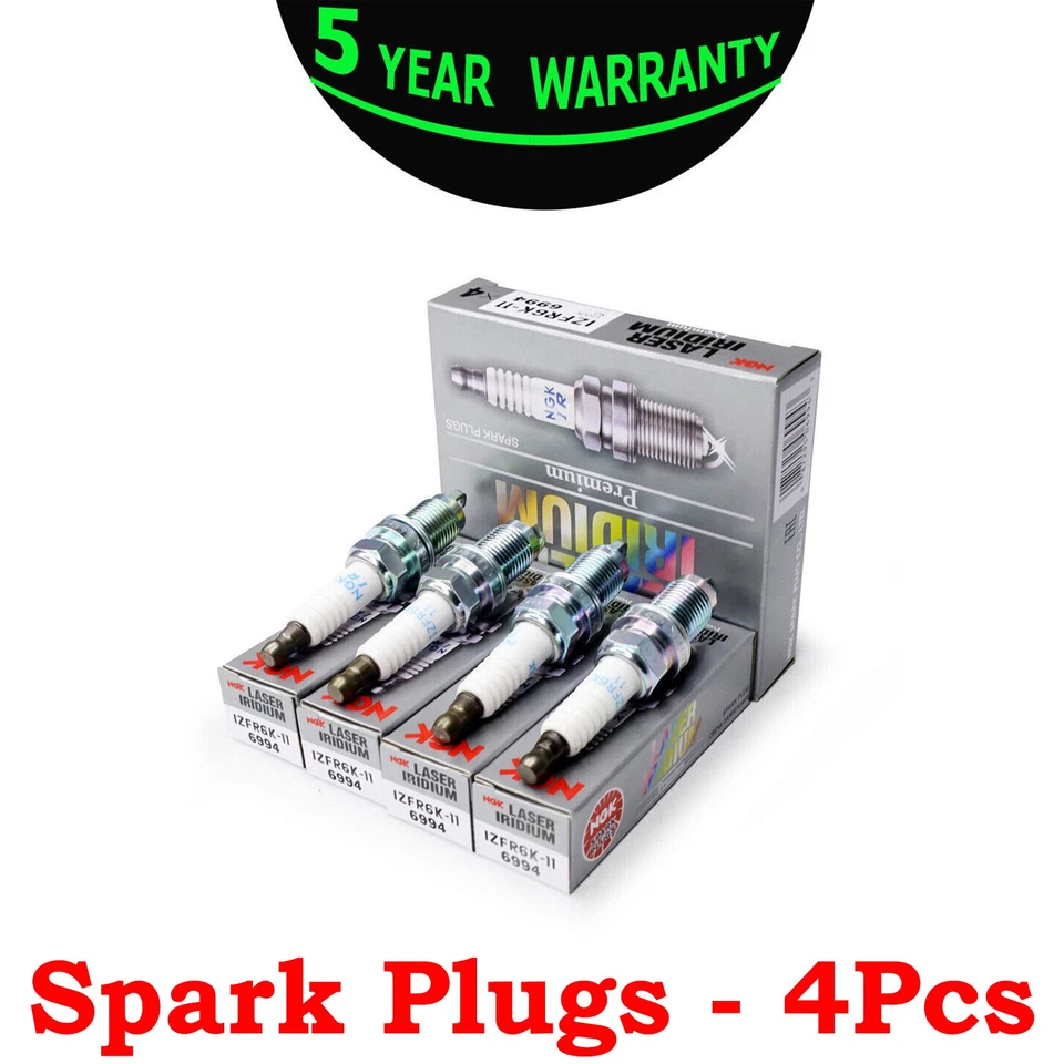 6 piezas bujías láser iridio para Acura Honda V6 Accord MDX TL RL C NGK IZFR6K11 Foto 2 de 4