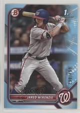 2022 Bowman Draft Sky Blue 290/499 Jared McKenzie #BD-5 09w2
