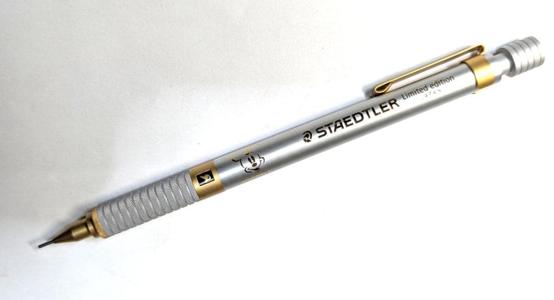 STAEDTLER 925/35 Limited Edition Silver Mechanical Pencil 0.5mm #3ce2bb