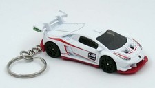 Lamborghini Huracan LP 620-2 Super Trofeo White Key Chain Ring Fob Keychain