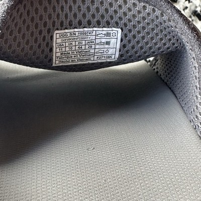 Ugg Xavier Ballistic Slides Mens 11 Slip On Sandals Gray  display picture 1