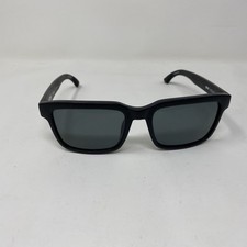 SPY OPTIC HELM 2 HD POLARIZED MATTE BLACK W/ GRAY LENS SUNGLASSES LQ40
