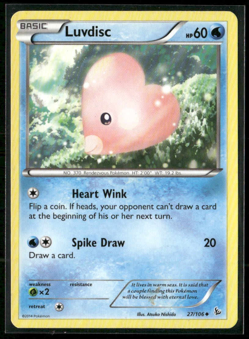 Luvdisc XY - Flashfire 27/106 Normal LP