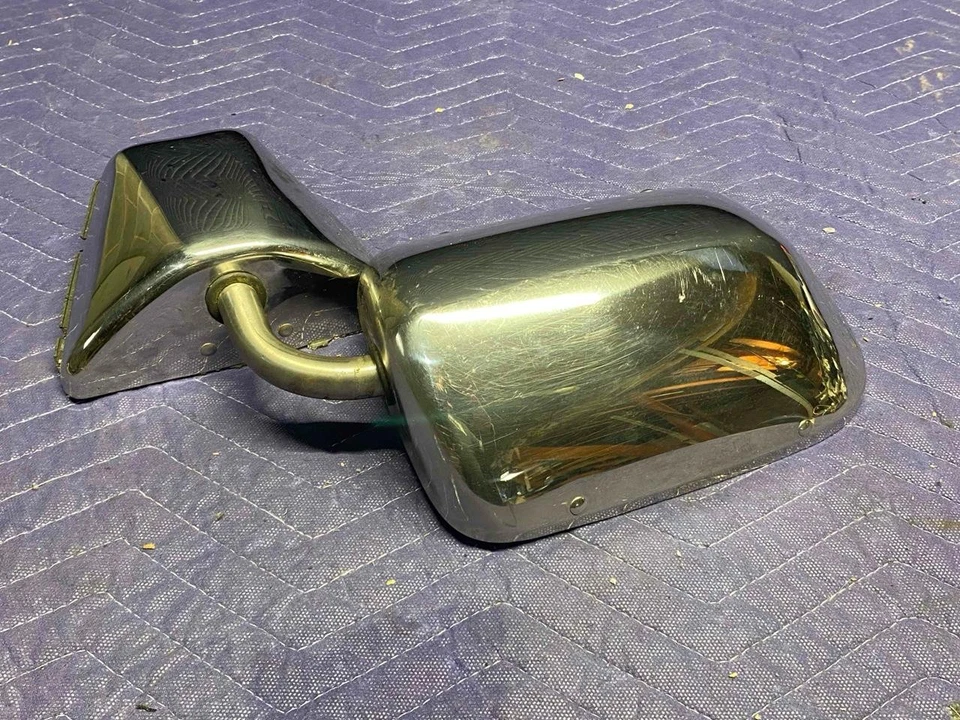 73-87 Chevy GMC Truck STAINLESS DOOR MIRROR RH Passenger Side K5 Blazer Suburban - Image 4 of 4